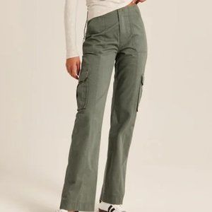 Abercrombie and Fitch Cargo Pant - Green 32/14